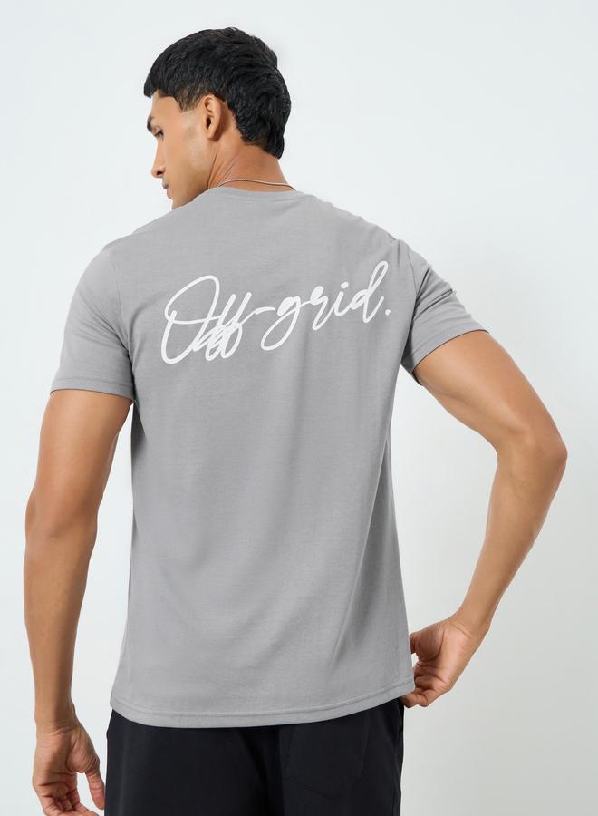 ستايلي تيشيرت واسع بطبعة جرافيك - Image 3